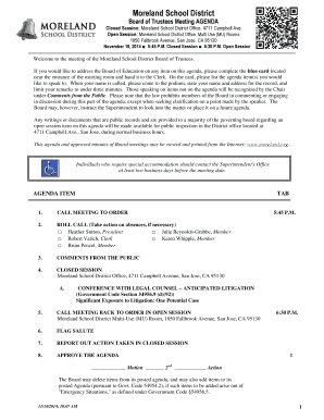 Vacation budget planner - Closed Session Moreland School District Office, 4711 Campbell Ave - moreland k12 ca