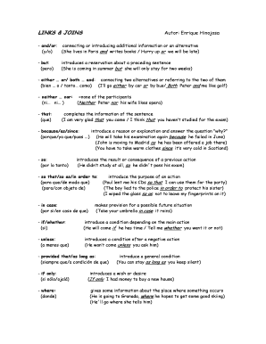 English Grammar Linking Words Exercise