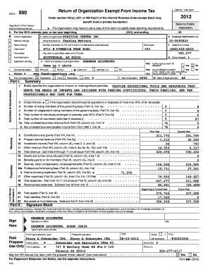 Form 990 Return of Organization Exempt From Income Tax