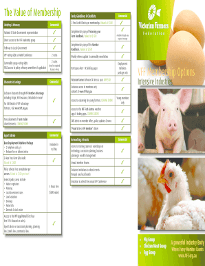 VFF Membership Application Form