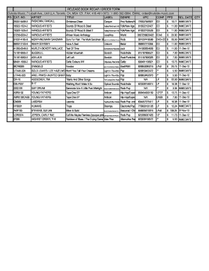 Outside Music Order Form