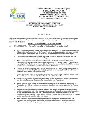 Editable Agreement Between Student And Education Consultant Fill Out Print Download In Word Educational Consultant Contract Template