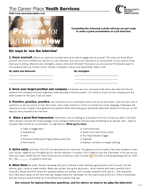 Job Interview Preparation Guide