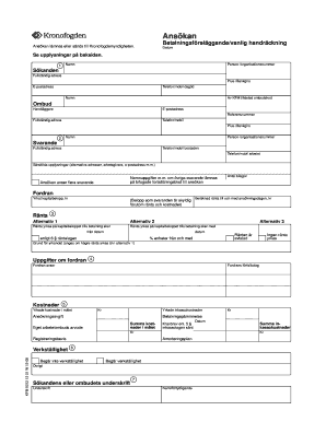 Swedish Payment Order Application