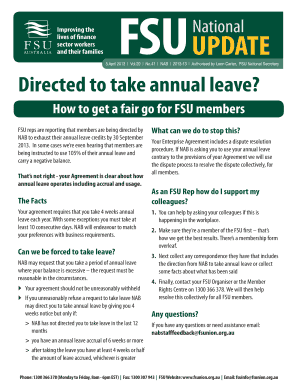 FSU Membership Application Form