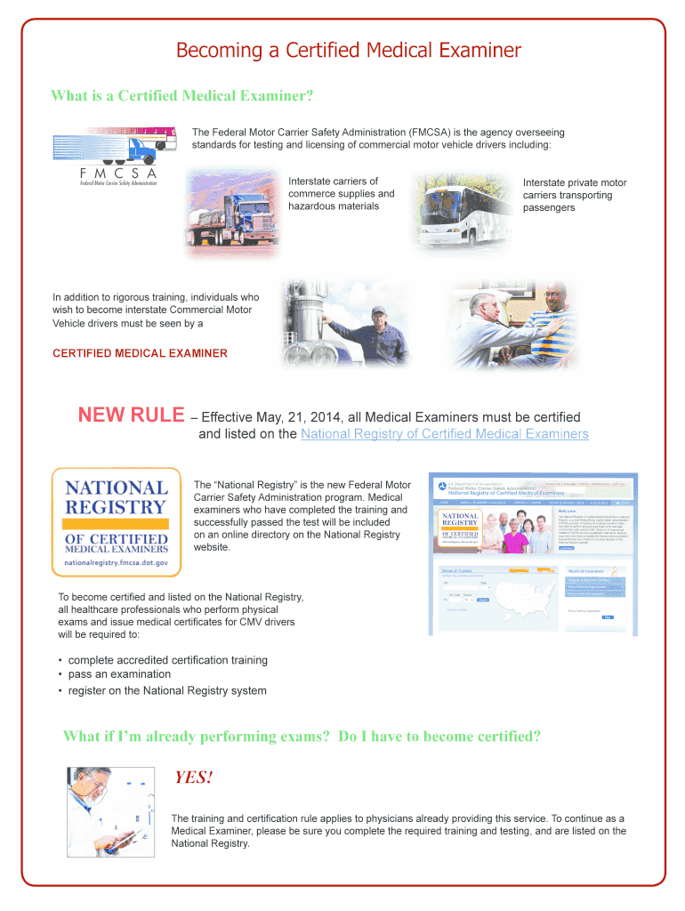 Fillable Online a Certified Medical Examiner Fax Email Print