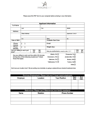Form preview