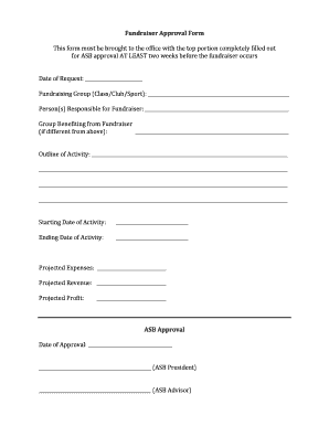 Fillable Online Fundraiser Approval Form - Ocean Beach School District ...