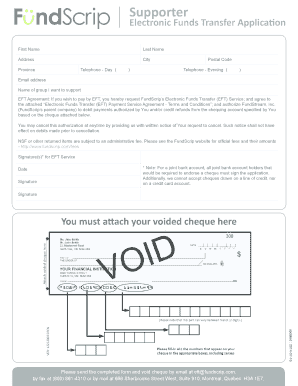 Electronic Funds Transfer Application