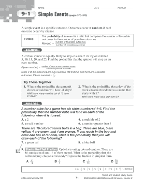 Mathematics Probability Worksheet