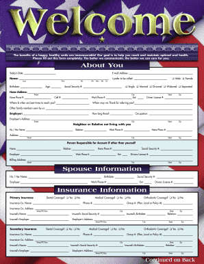 New Patient Registration Form