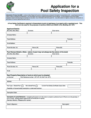 Pool Safety Inspection Application