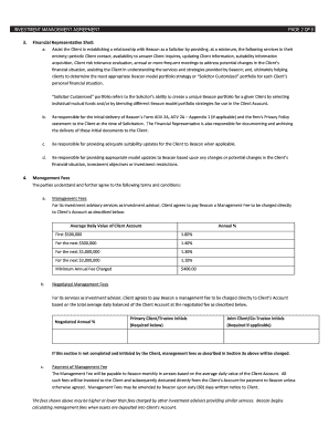 Investment Management Agreement