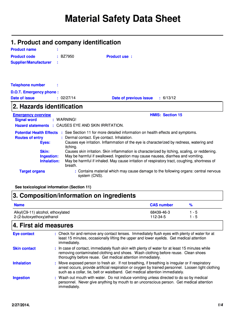 Fillable Online 6700 ALLPURPOSE DEGREASER (English (US)) AMREPPrivate