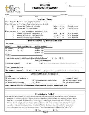 Form preview