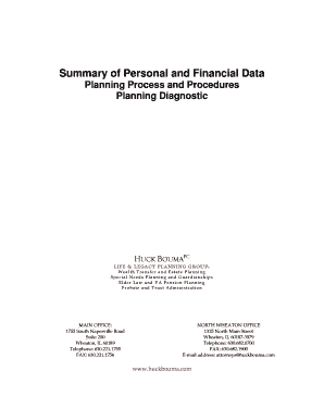 Estate Planning Questionnaire