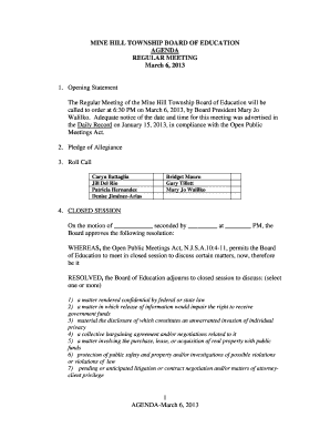 Cover letter for nursing jobs - called to order at 630 PM on March 6, 2013, by Board President Mary Jo - minehillcas