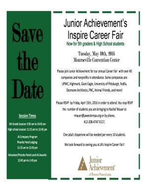 Save Junior Achievements the Monroeville Convention - kosd