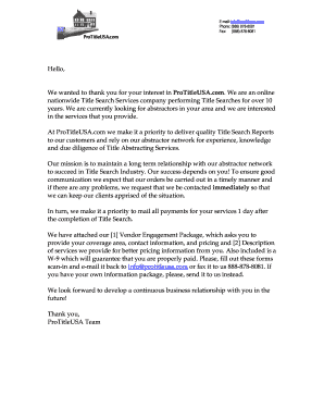 W-9 Form Request for Taxpayer Identification Number