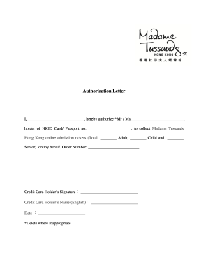 autorization letter