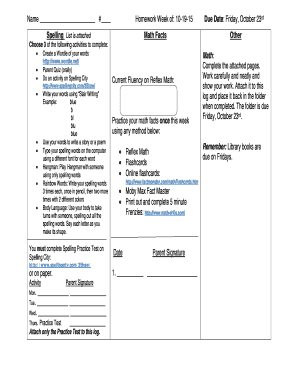 Homework Assignment Template