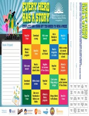 Prince George's County Summer Reading Program