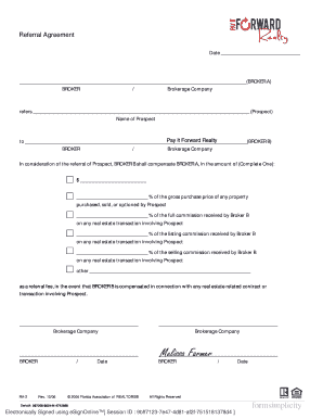 Referral Agreement