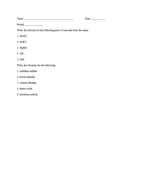 Chemistry Homework Assignment