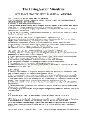 How to Get Someone Saved That Satan Has Bound
