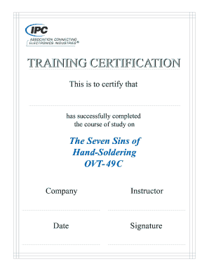 Electronics Training Certification