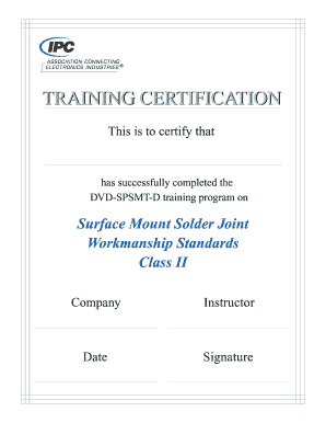 Electronics Training Certification