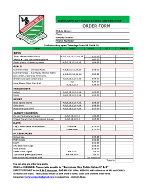 Form preview