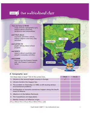 Geography Quiz and Reports