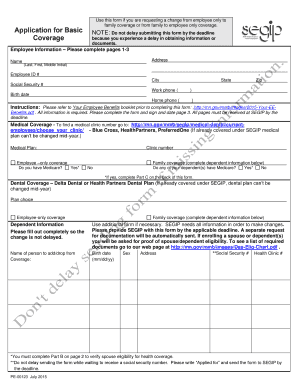 Minnesota State Employee Health Insurance Change Form