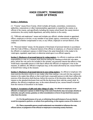 Ethics Policy with Feb1 07 Amendment Ethics Committee recommendationsdoc