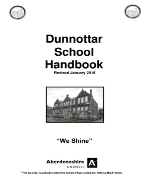 Tribe certificate - Dunnottar School Handbook - onlineaberdeenshiregovuk - online aberdeenshire gov