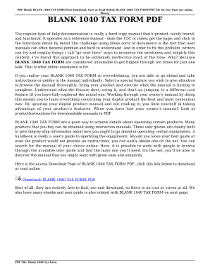 Fillable Online whatties BLANK 1040 TAX FORM PDF BLANK 1040 TAX FORM ...