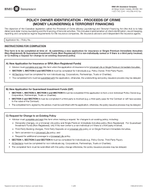 Policy Owner Identification Form