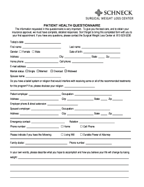Patient Health Questionnaire