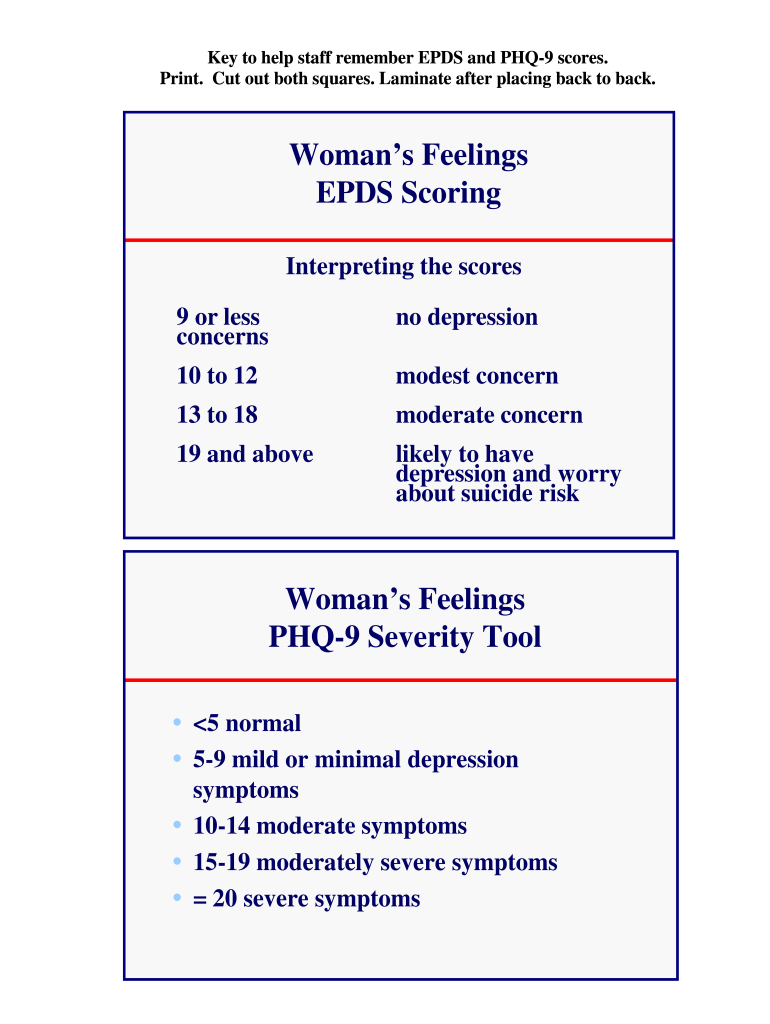epds scoring Preview on Page 1