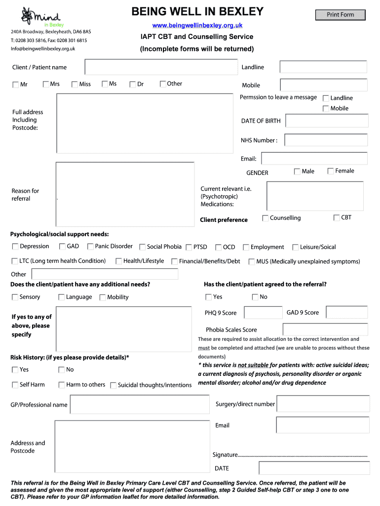 Form preview