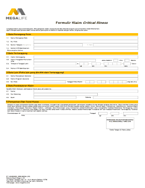 Health Insurance Claim Form