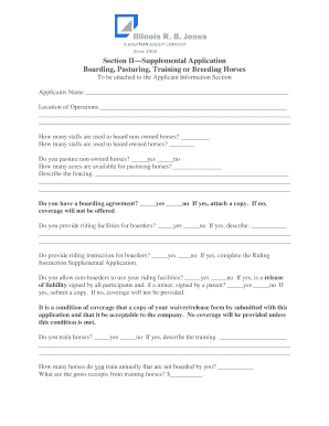 Horse Boarding and Training Application