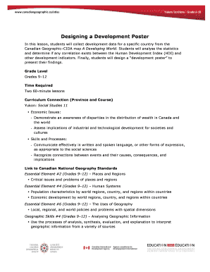 Development Poster Activity