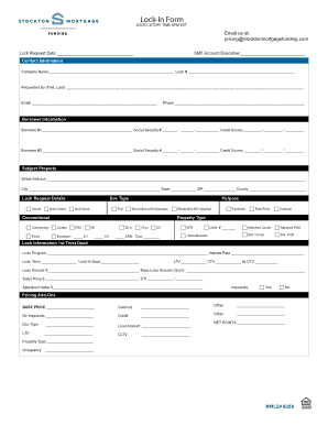 Welcome Call Agenda - Stockton Mortgage Funding