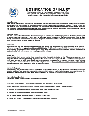 AYSO Accident Claim Form
