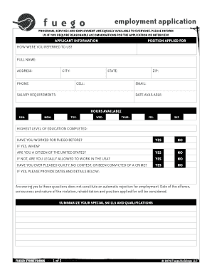 Salary requirement template - Employment bapplicationb - ShopfuegoCom