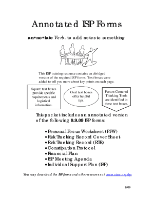 Personal Focus Worksheet Template