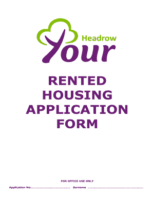 Headrow Rehousing Application Form