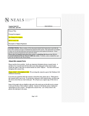 Research Consent Form